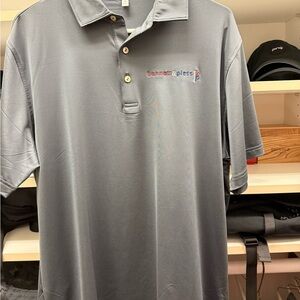 Peter Millar Steel Blue Polo Shirt